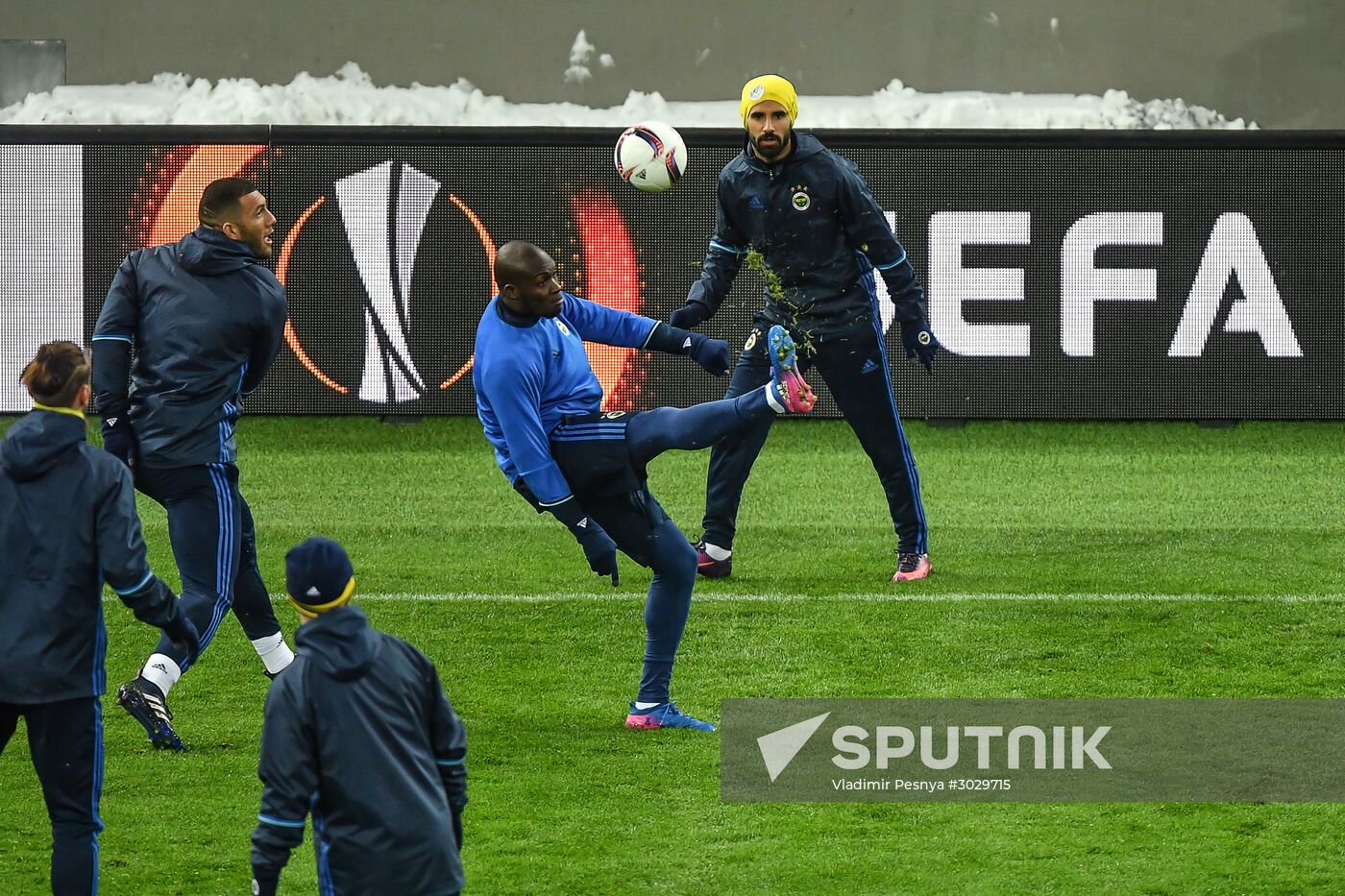 UEFA Europa League. FC Fenerbahce holds training session