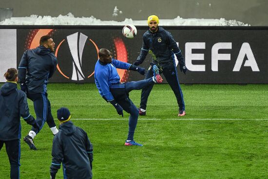 UEFA Europa League. FC Fenerbahce holds training session
