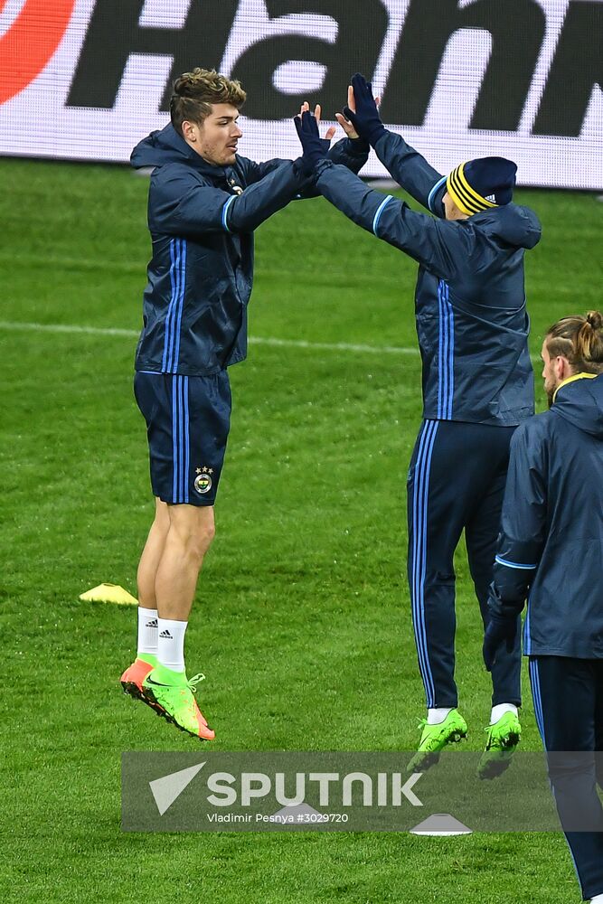 UEFA Europa League. FC Fenerbahce holds training session