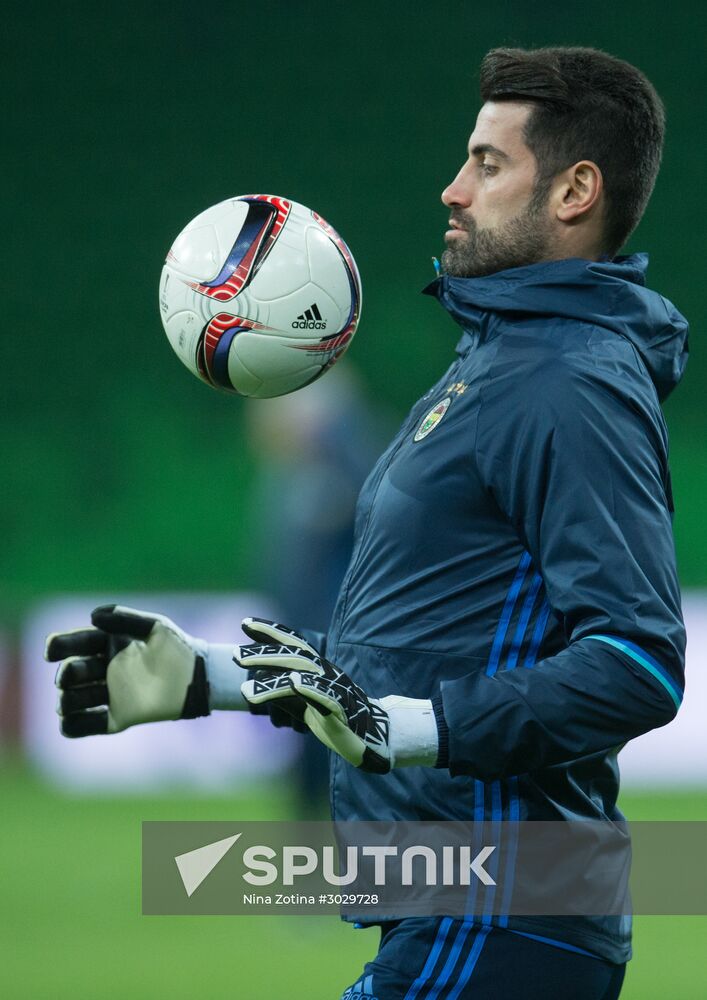 UEFA Europa League. FC Fenerbahce holds training session