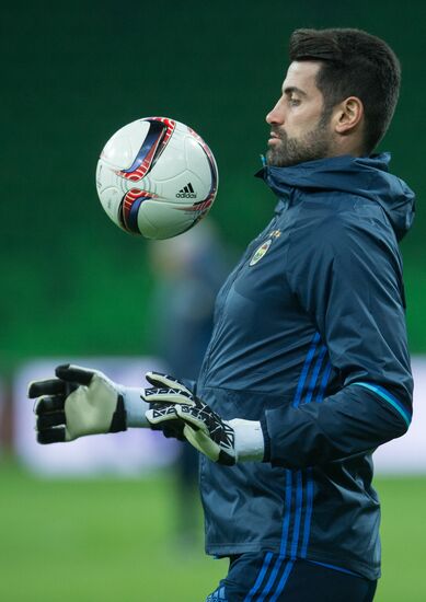UEFA Europa League. FC Fenerbahce holds training session