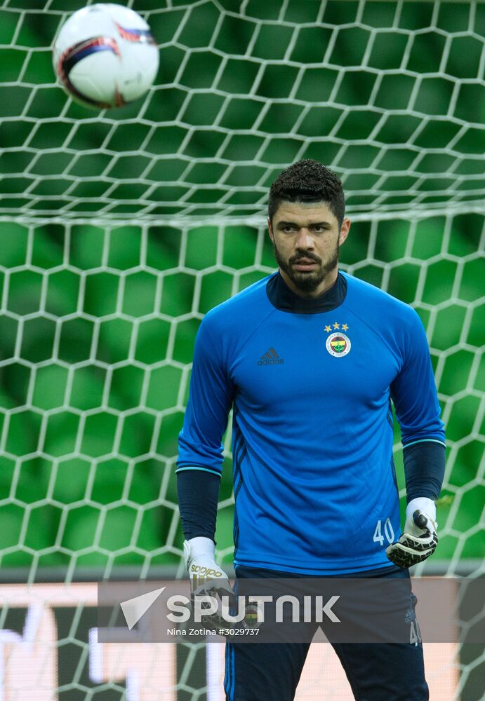 UEFA Europa League. FC Fenerbahce holds training session