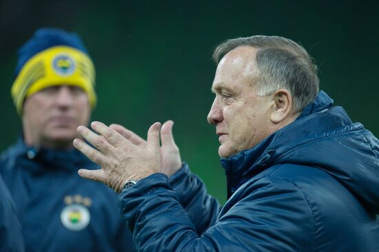 UEFA Europa League. FC Fenerbahce holds training session