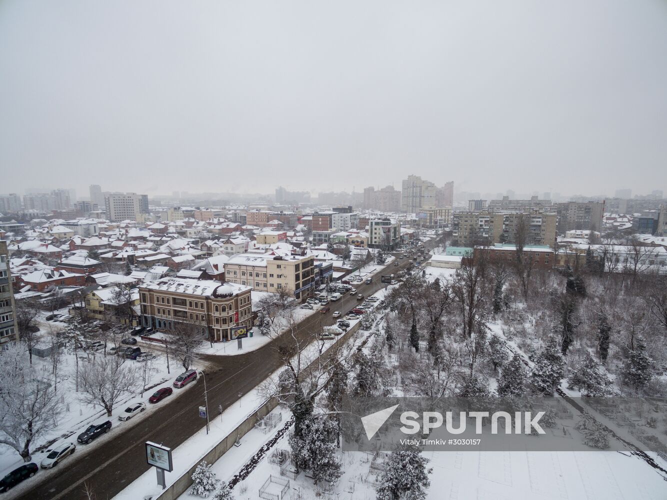 Winter in Krasnodar