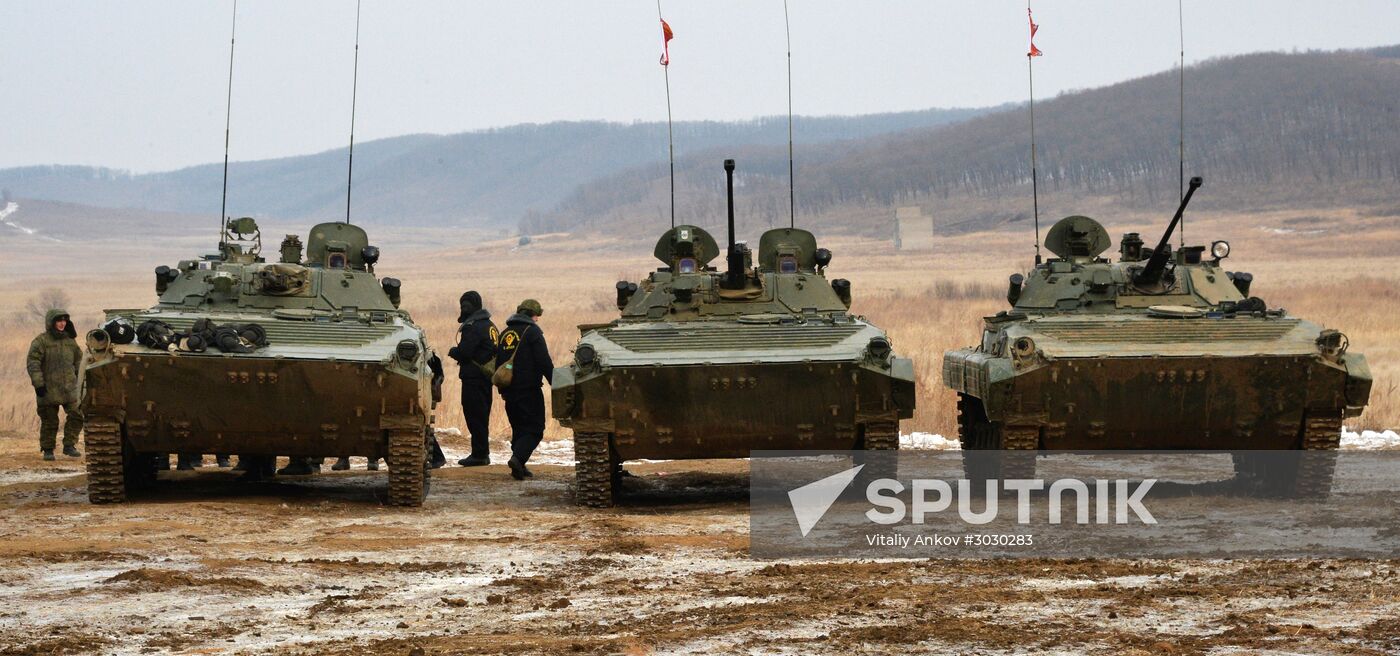 Tank Biathlon and Suvorov Attack all-army contests in Primorye Territory