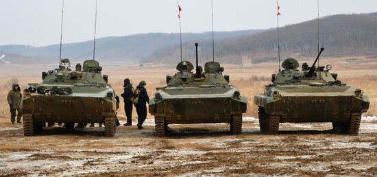 Tank Biathlon and Suvorov Attack all-army contests in Primorye Territory