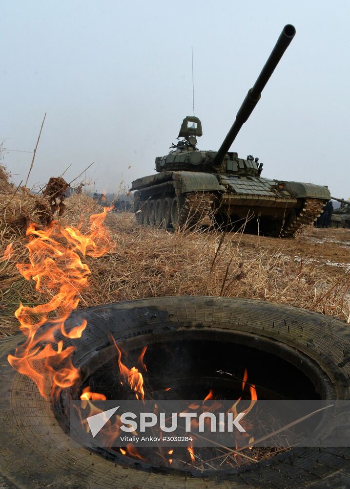 Tank biathlon and Suvorov Attack all-army contests in Primorsky Krai