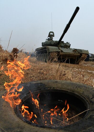 Tank biathlon and Suvorov Attack all-army contests in Primorsky Krai