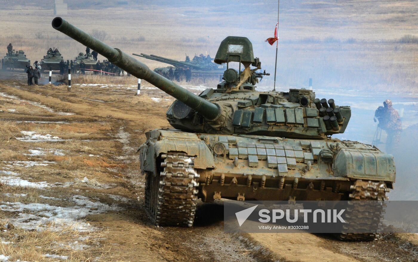 Tank Biathlon and Suvorov Attack all-army contests in Primorye Territory