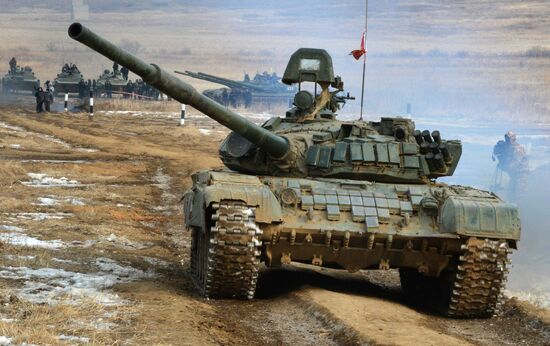 Tank Biathlon and Suvorov Attack all-army contests in Primorye Territory