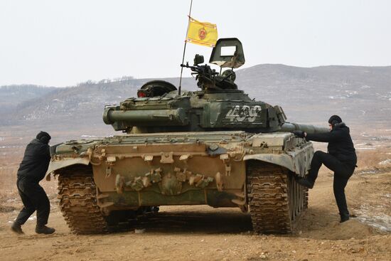 Tank Biathlon and Suvorov Attack all-army contests in Primorye Territory