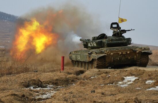 Tank Biathlon and Suvorov Attack all-army contests in Primorye Territory