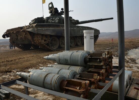 Tank biathlon and Suvorov Attack all-army contests in Primorsky Krai