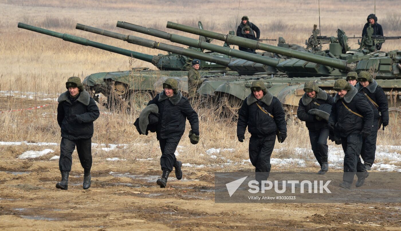 Tank biathlon and Suvorov Attack all-army contests in Primorsky Krai