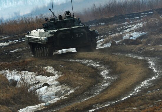Tank biathlon and Suvorov Attack all-army contests in Primorsky Krai
