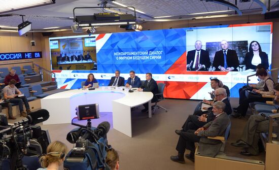 Moscow - Damascus - Astana video link on Interparliamentary dialogue on Syria's peaceful future