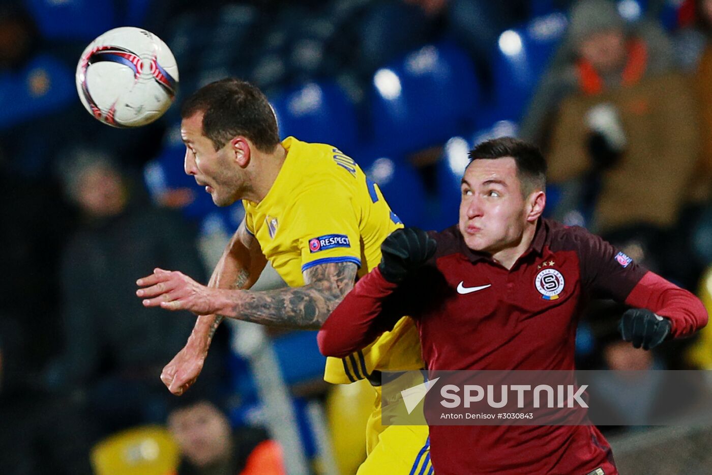 UEFA Europa League. Rostov vs. Sparta