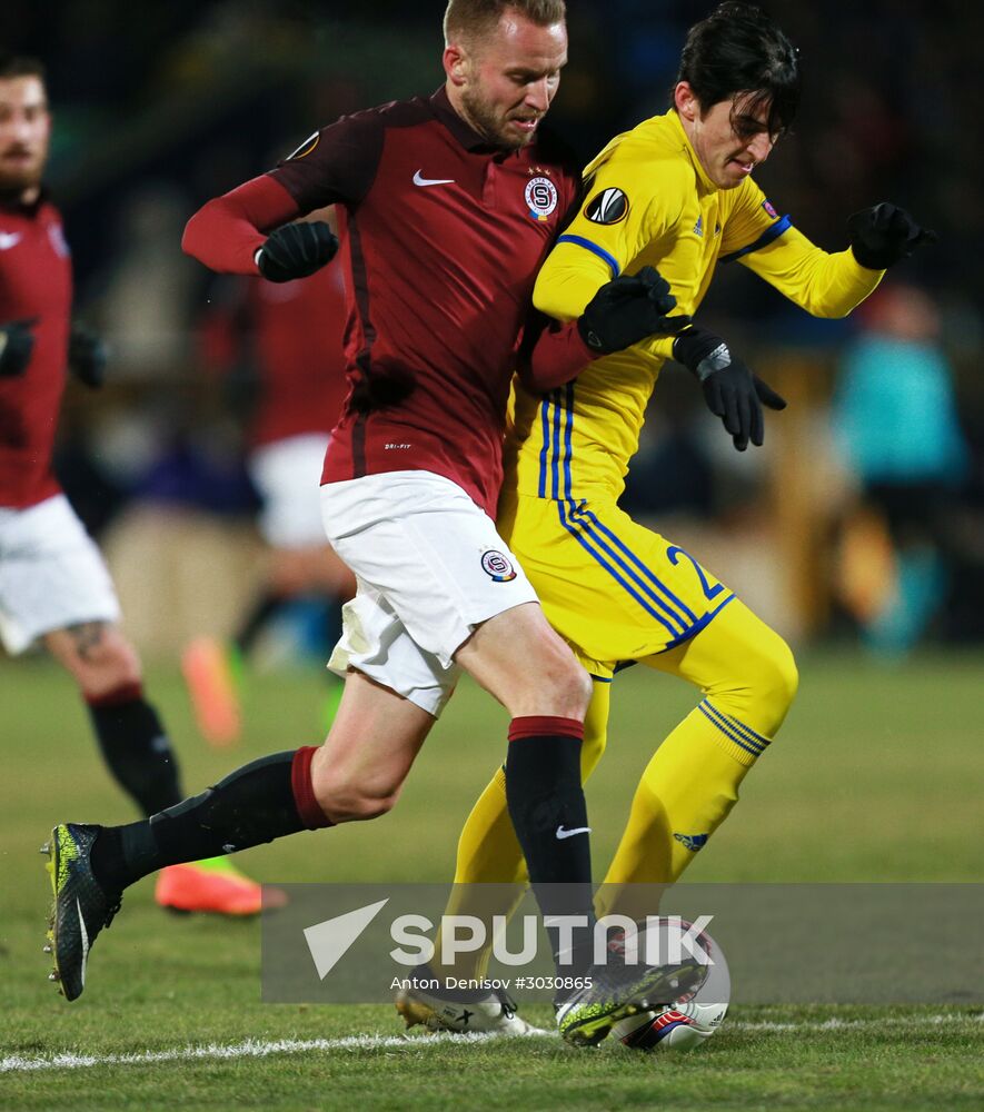 UEFA Europa League. Rostov vs. Sparta
