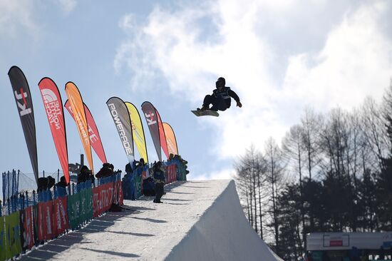 Snowboarding. Men. Halfpipe. Qualification