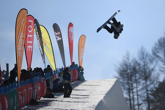 Snowboarding. Men. Halfpipe. Qualification