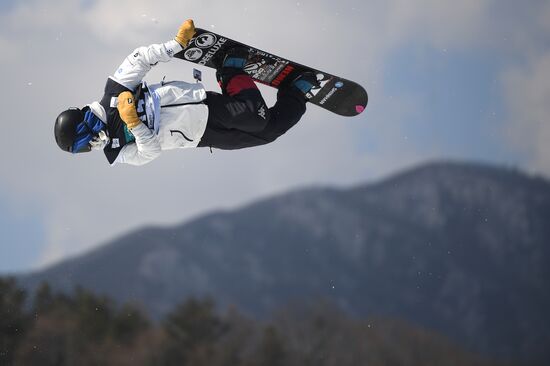 Snowboarding. Men. Halfpipe. Qualification