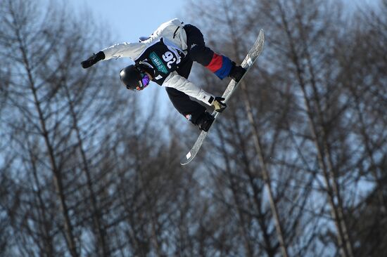 Snowboarding. Men. Halfpipe. Qualification
