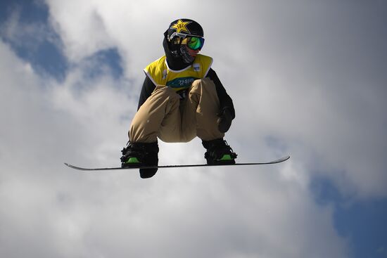 Snowboarding. Men. Halfpipe. Qualification