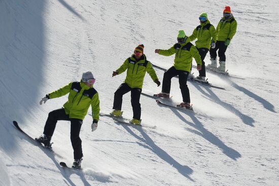 Snowboarding. Men. Halfpipe. Qualification