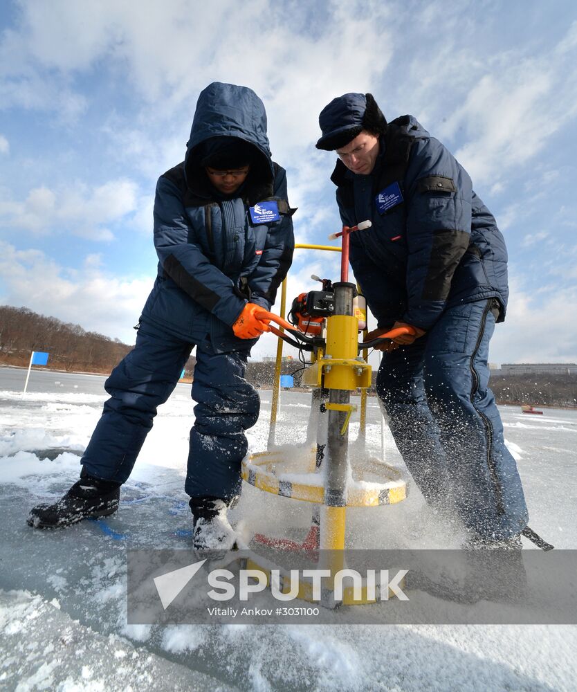 Students of International Ice Mechanics School do fieldwork in Primorye