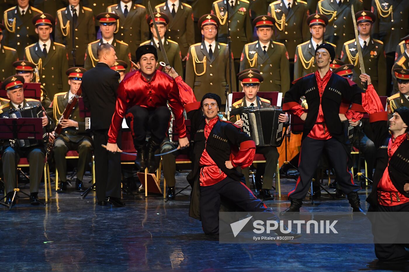 First concert of new Alexandrov Song and Dance Company