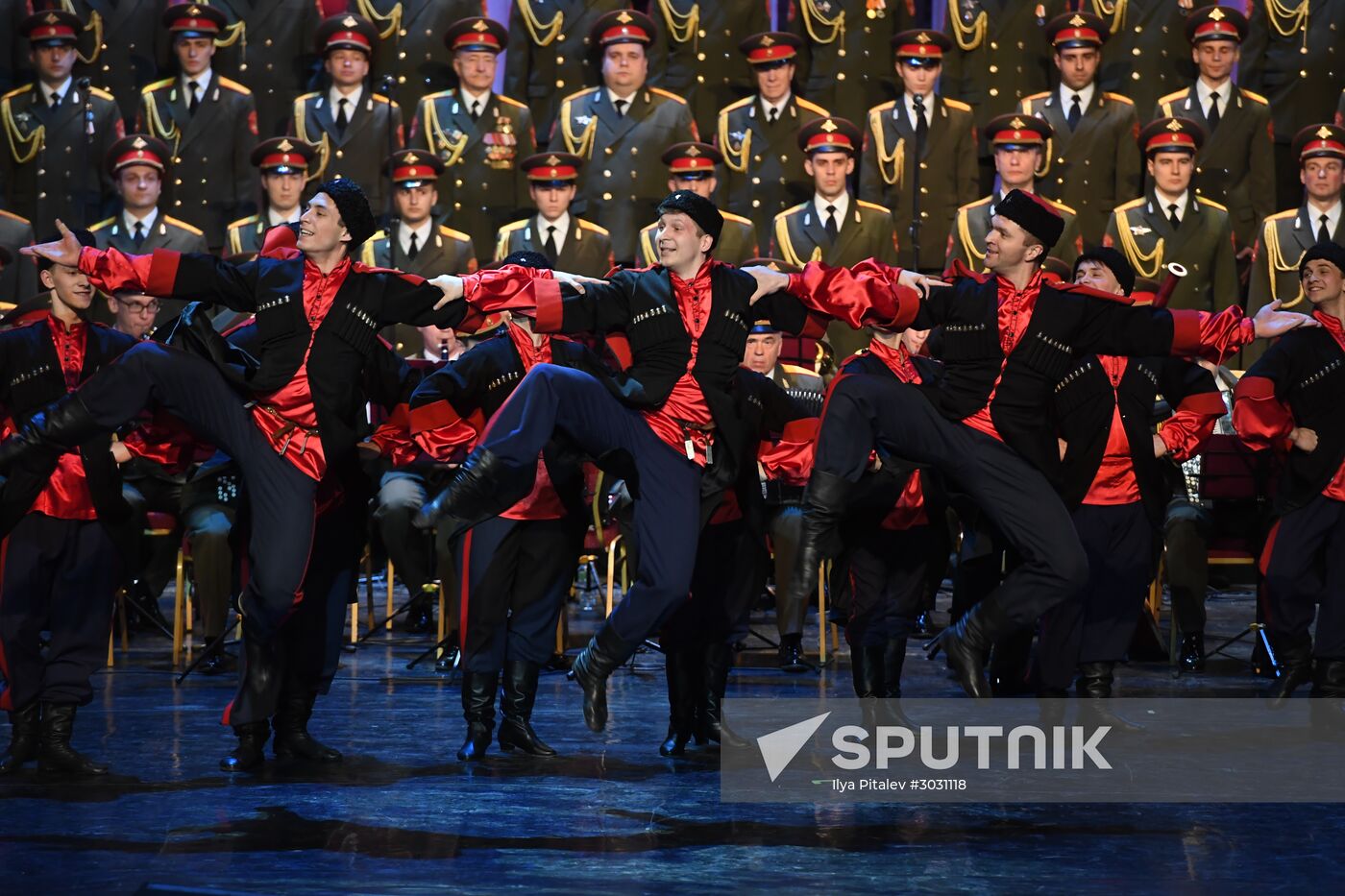 First concert of new Alexandrov Song and Dance Company