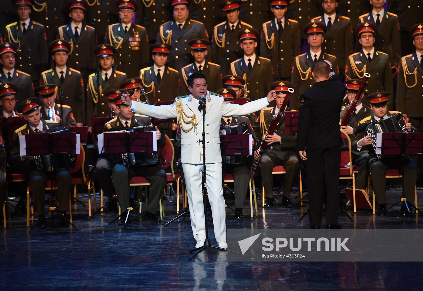 First concert of new Alexandrov Song and Dance Company