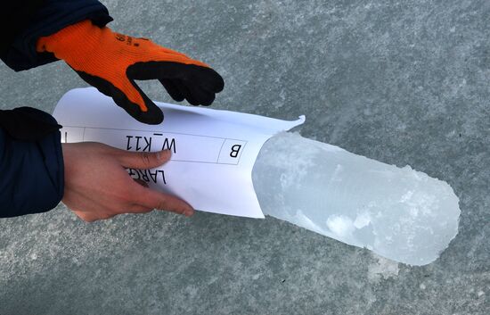 Students of International Ice Mechanics School do fieldwork in Primorye