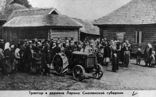 First tractors
