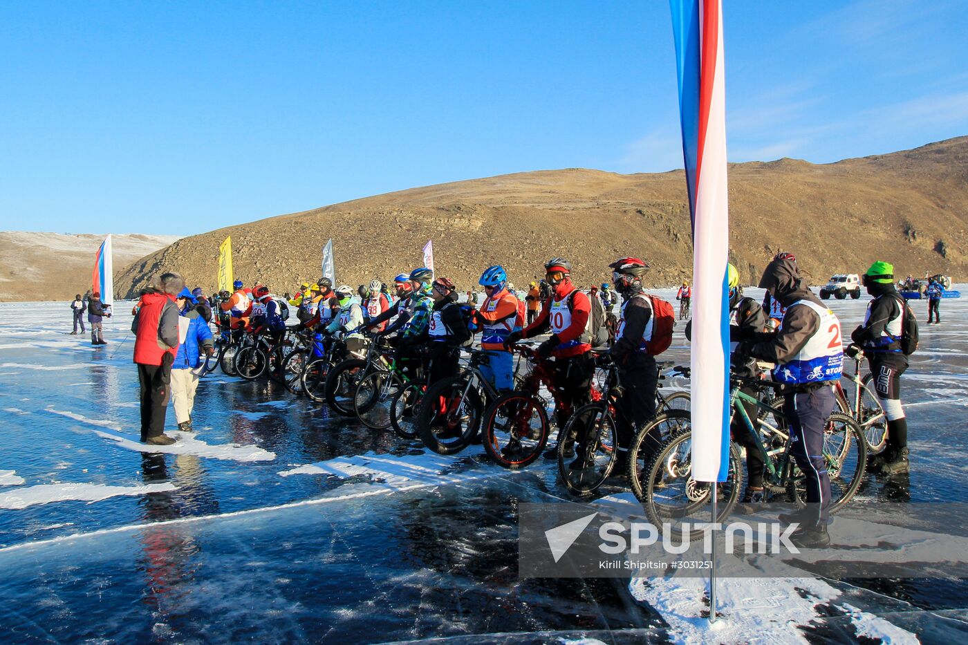 "Ice Storm" extreme race on Lake Baikal