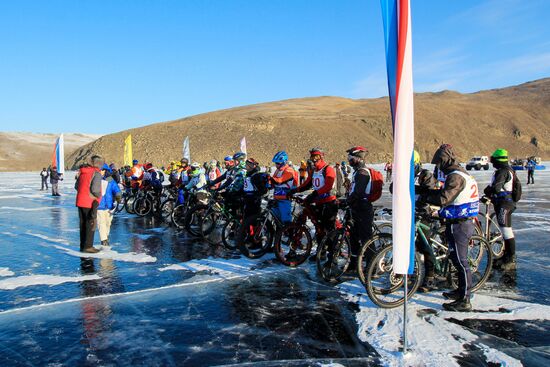 "Ice Storm" extreme race on Lake Baikal