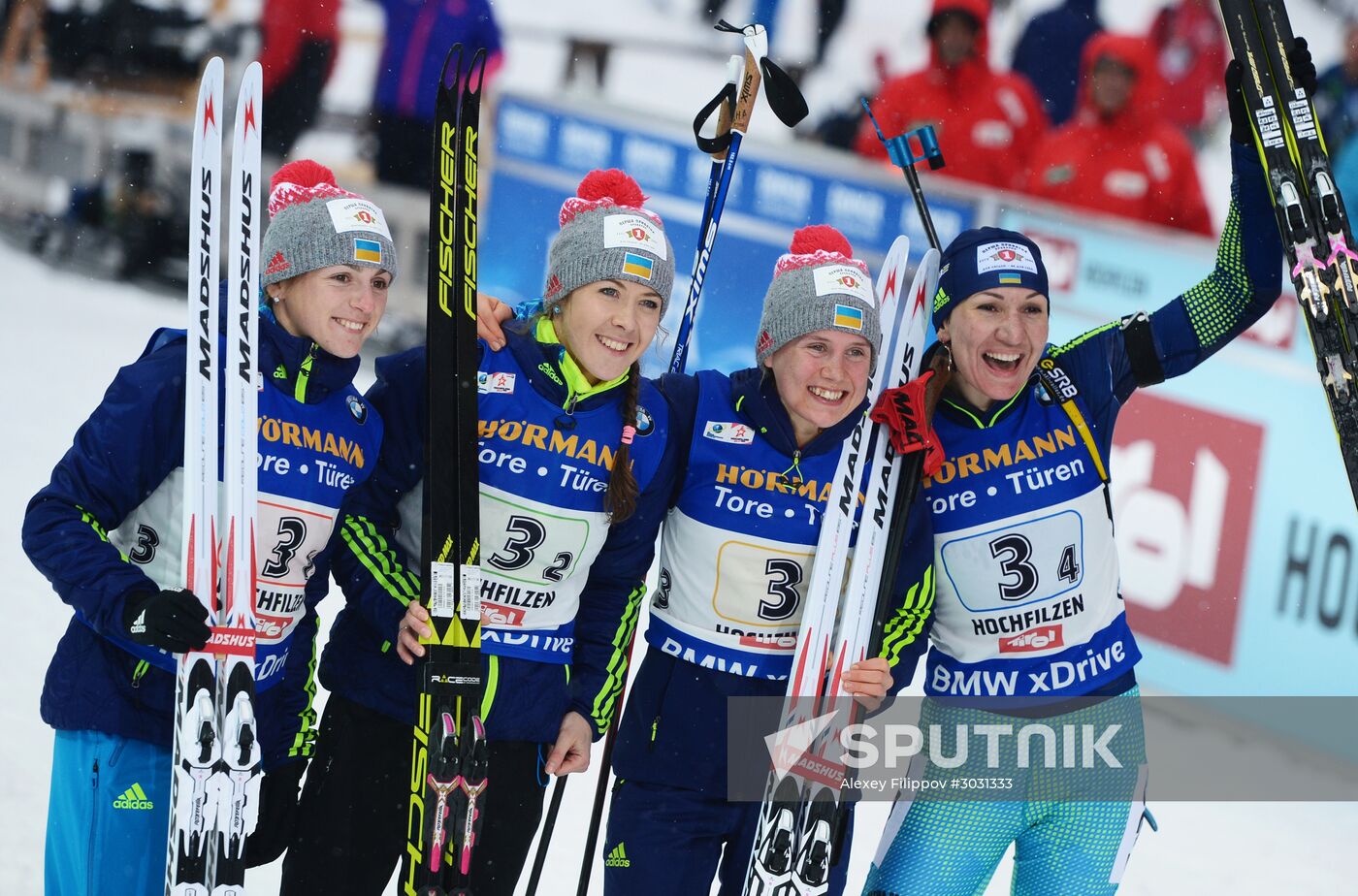 IBU World Championships. Women's relay