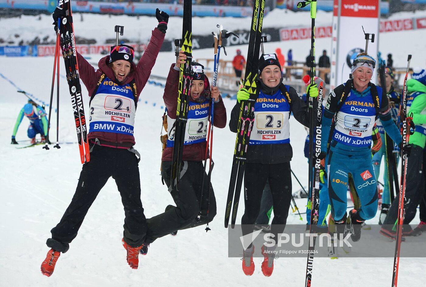 IBU World Championships. Women's relay