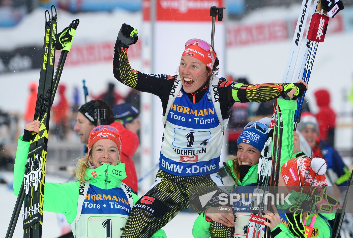 IBU World Championships. Women's relay