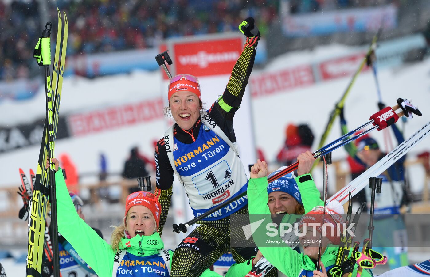 IBU World Championships. Women's relay