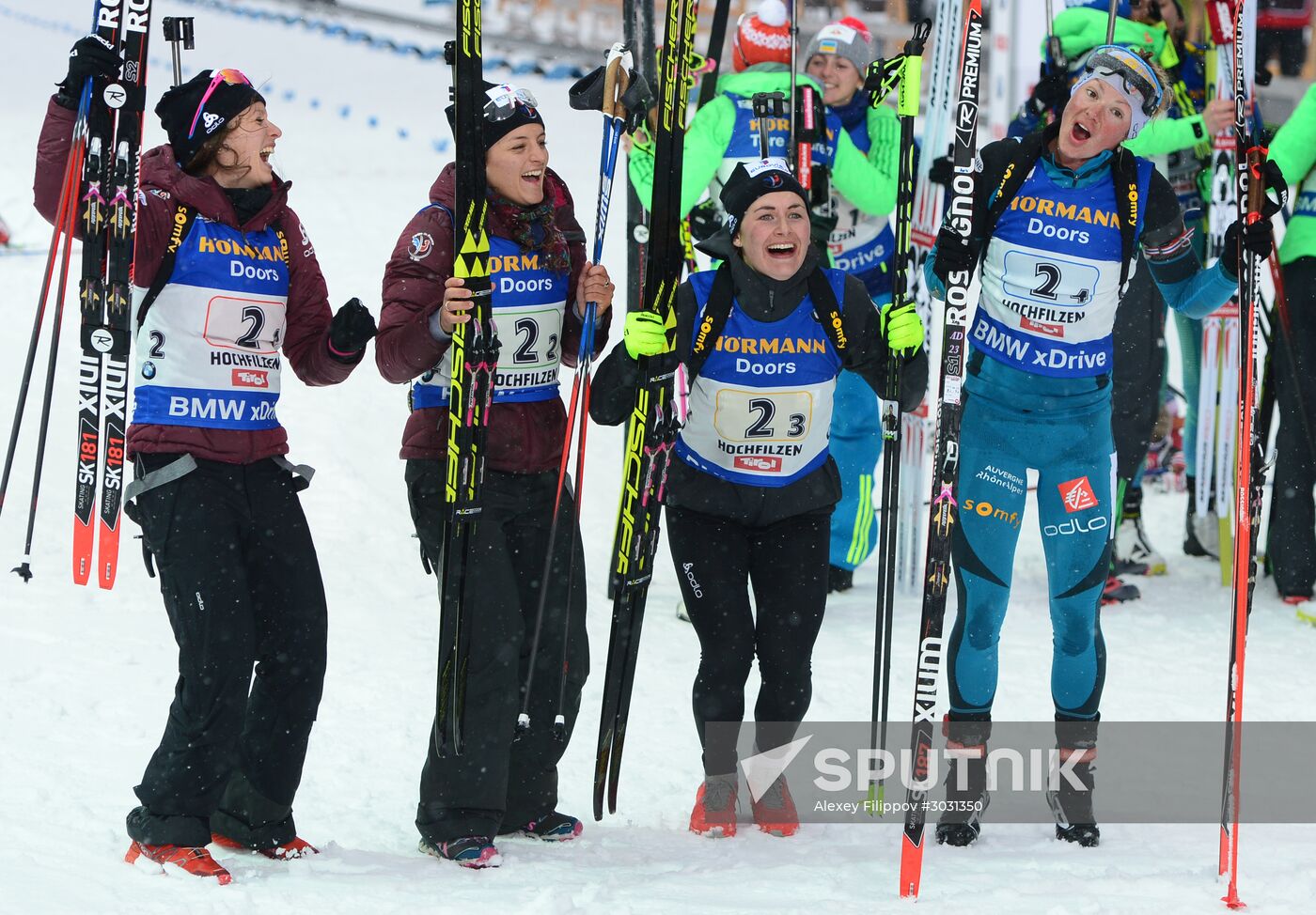 IBU World Championships. Women's relay