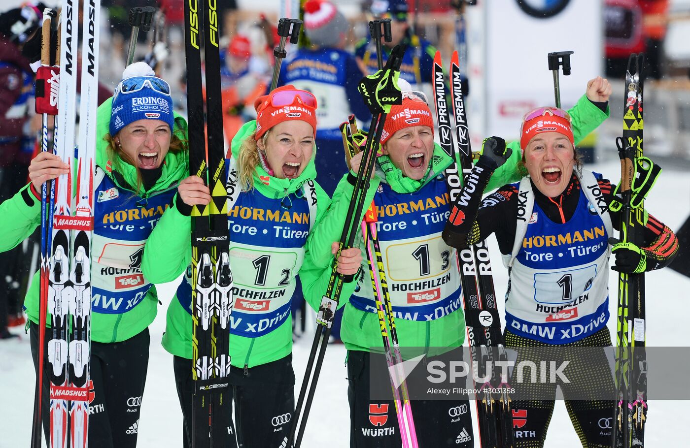 IBU World Championships. Women's relay