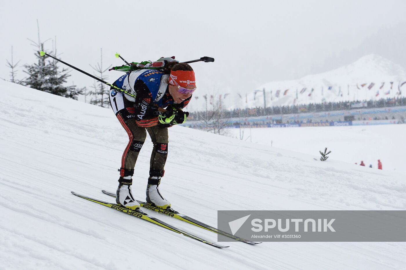 IBU World Championships. Women's relay