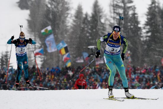 IBU World Championships. Women's relay