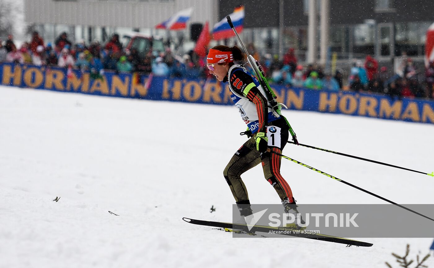 IBU World Championships. Women's relay