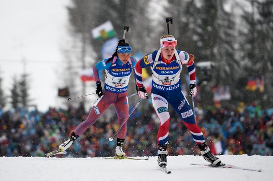 IBU World Championships. Women's relay