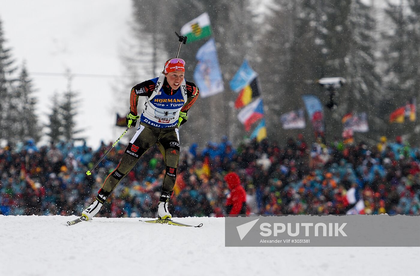 IBU World Championships. Women's relay