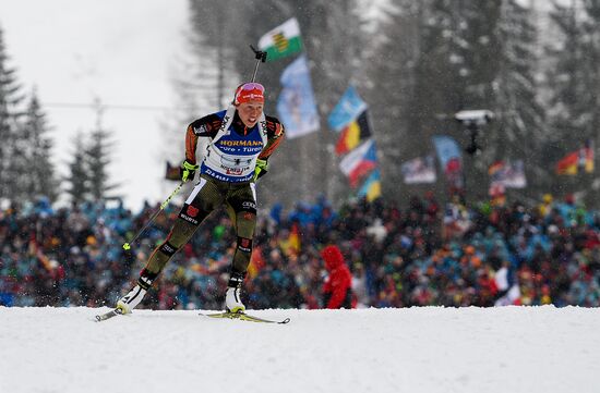 IBU World Championships. Women's relay