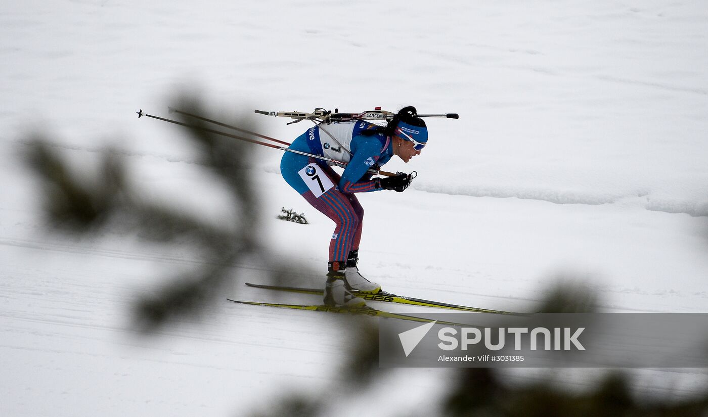 IBU World Championships. Women's relay