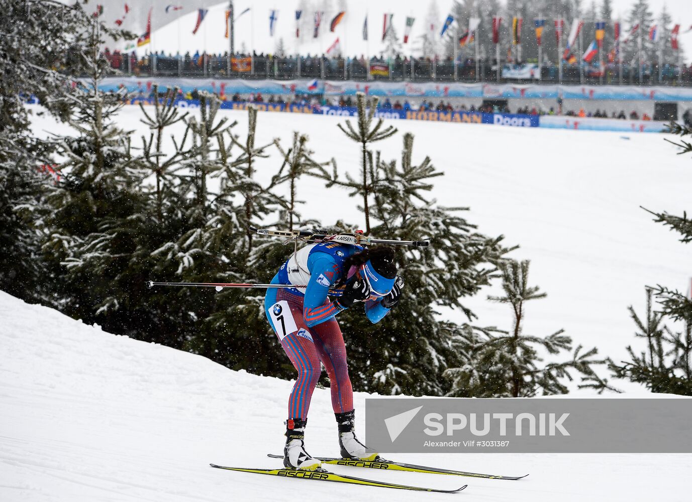 IBU World Championships. Women's relay